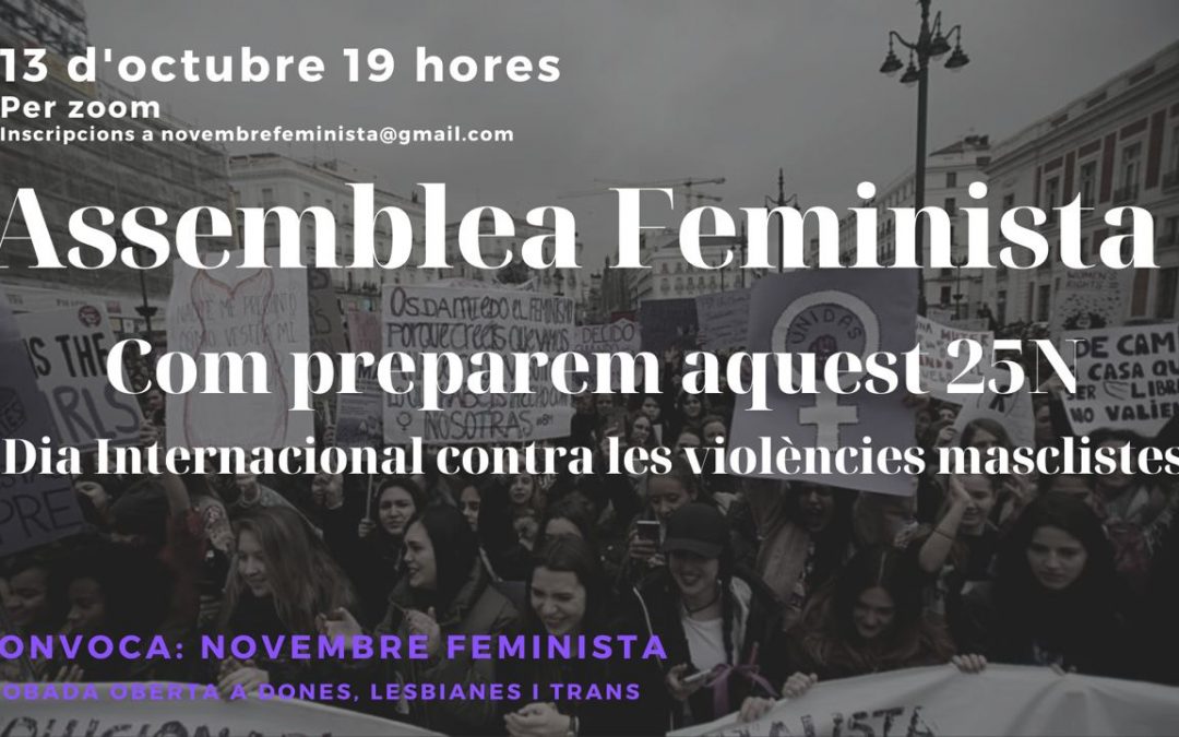 Assemblea Feminista. Preparem aquest 25N
