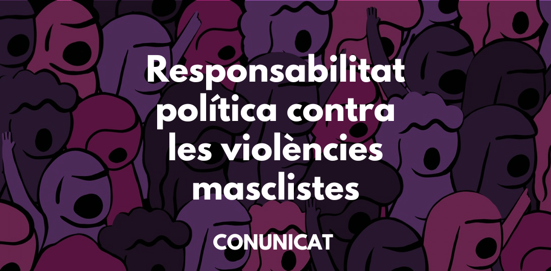 Responsabilitat política contra les violències masclistes