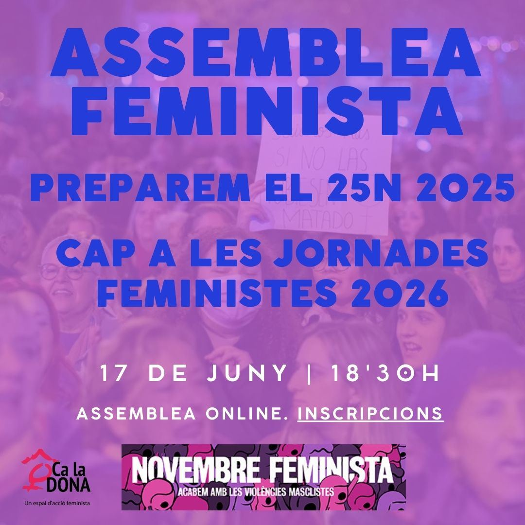 Preparem el 25N 2025 assemblea 17 de juny